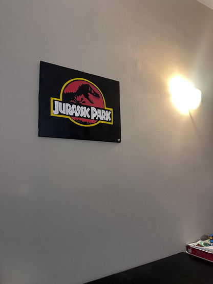 T-Rex - Hand Painted Wood Art