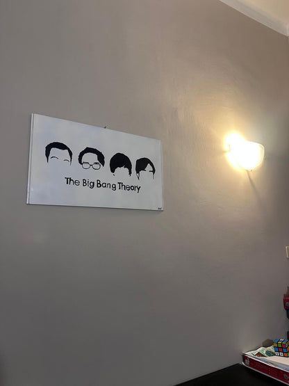 The Big Bang Theory – Minimal Tribute su Legno