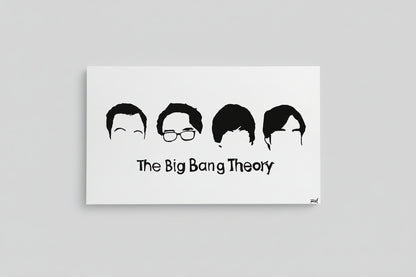 The Big Bang Theory – Minimal Tribute su Legno