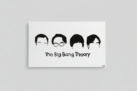 The Big Bang Theory – Minimal Tribute su Legno