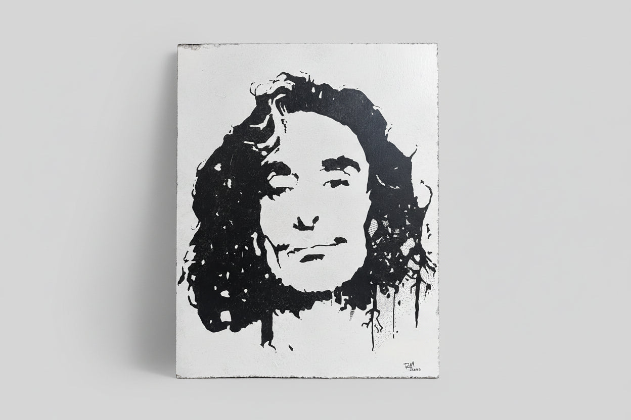 Franchino – Ritratto Iconico su Tavola | RM Icons