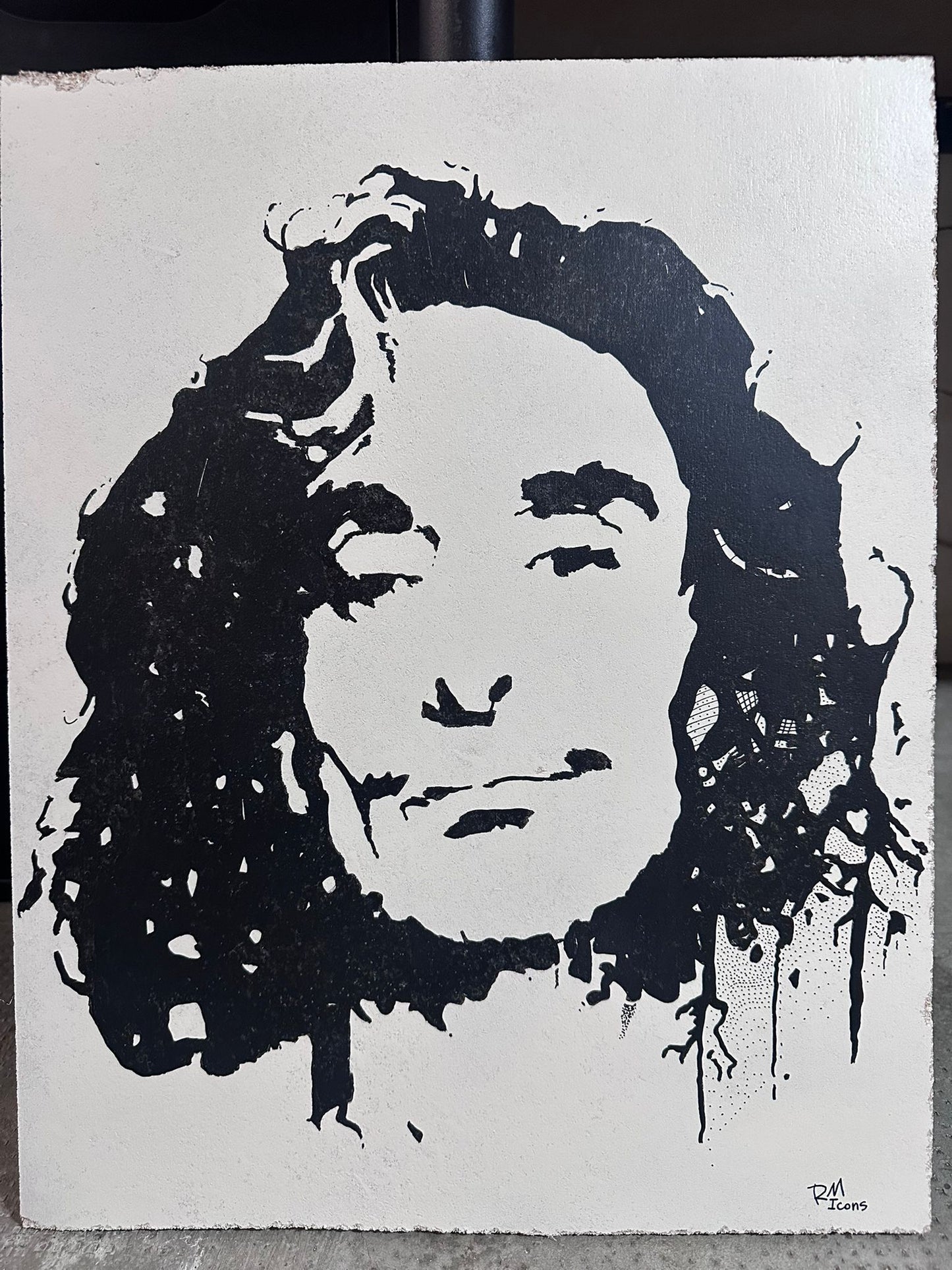 Franchino – Ritratto Iconico su Tavola | RM Icons