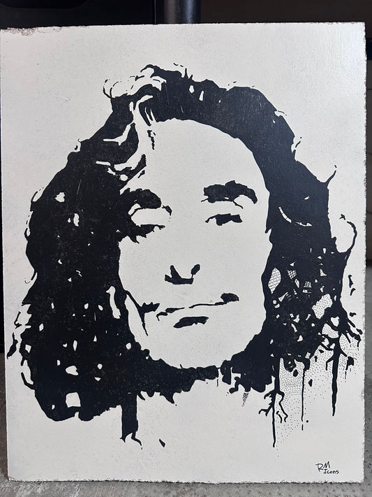 Franchino – Ritratto Iconico su Tavola | RM Icons
