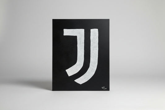Juventus – Tavola Artistica Minimal su Legno | RM Icons