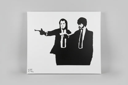 Pulp Fiction – Urban Tribute su Legno