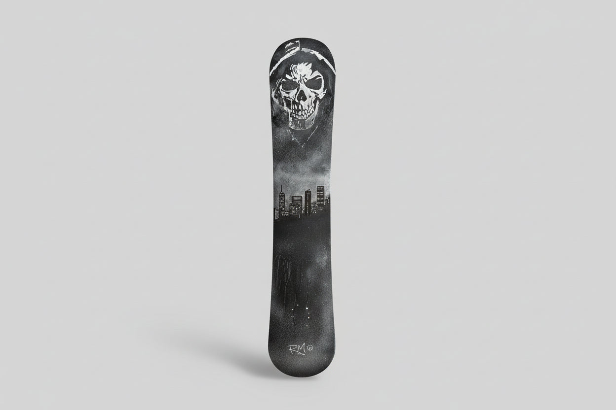 Urban Skull – Snowboard Art | RM Icons